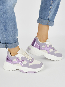 Sneakersy dámske fialové
