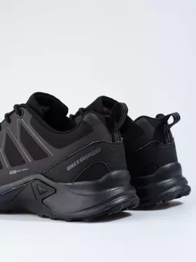Čierne trekové topánky pánske DK Softshell
