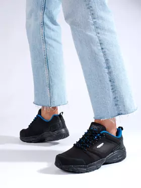 Dámske trekové topánky DK čierno-modré
