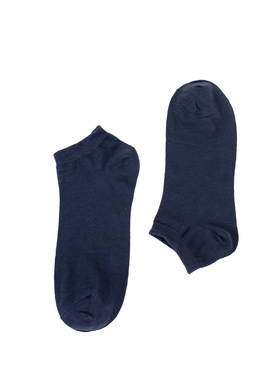 Klasické pánske nízke tmavomodré ponožky