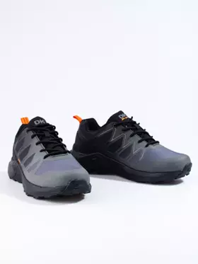 Sivé pánske trekové topánky DK Softshell